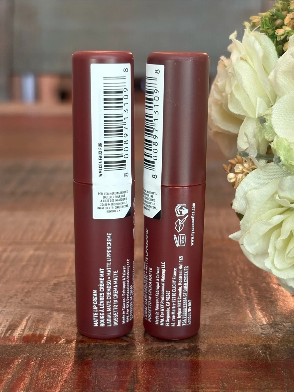 New NYX Smooth Whip MATTE LIP CREAM in FAUX FUR Duo!